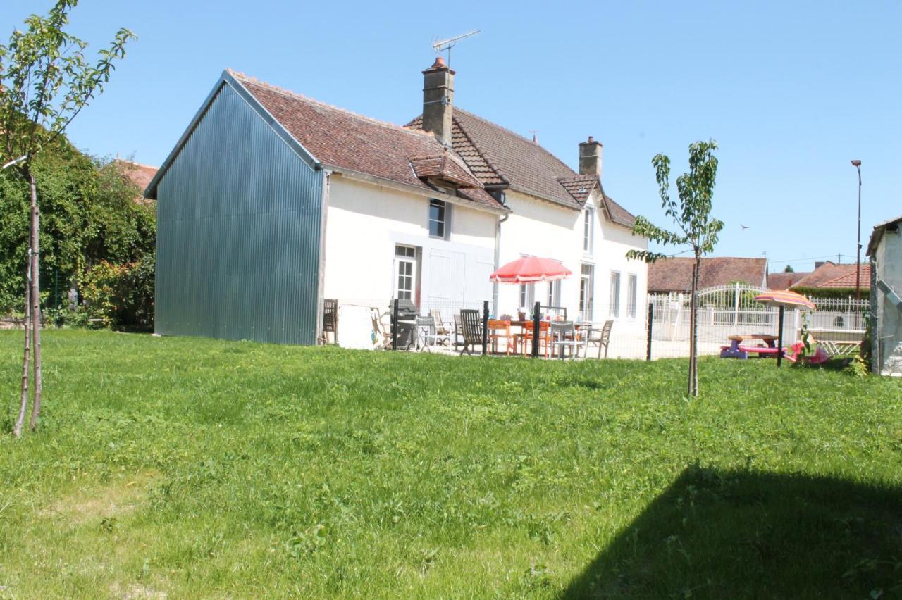 La Ferme De Mon Enfance Villa Villechétif Buitenkant foto