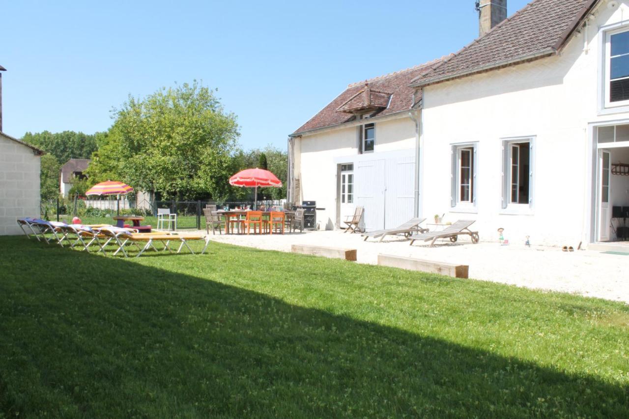 La Ferme De Mon Enfance Villa Villechétif Buitenkant foto