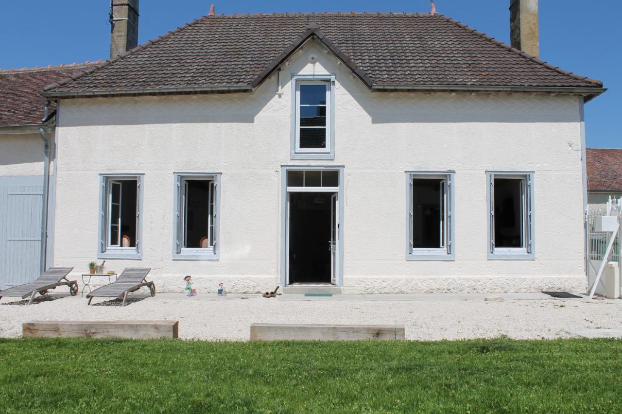 La Ferme De Mon Enfance Villa Villechétif Buitenkant foto