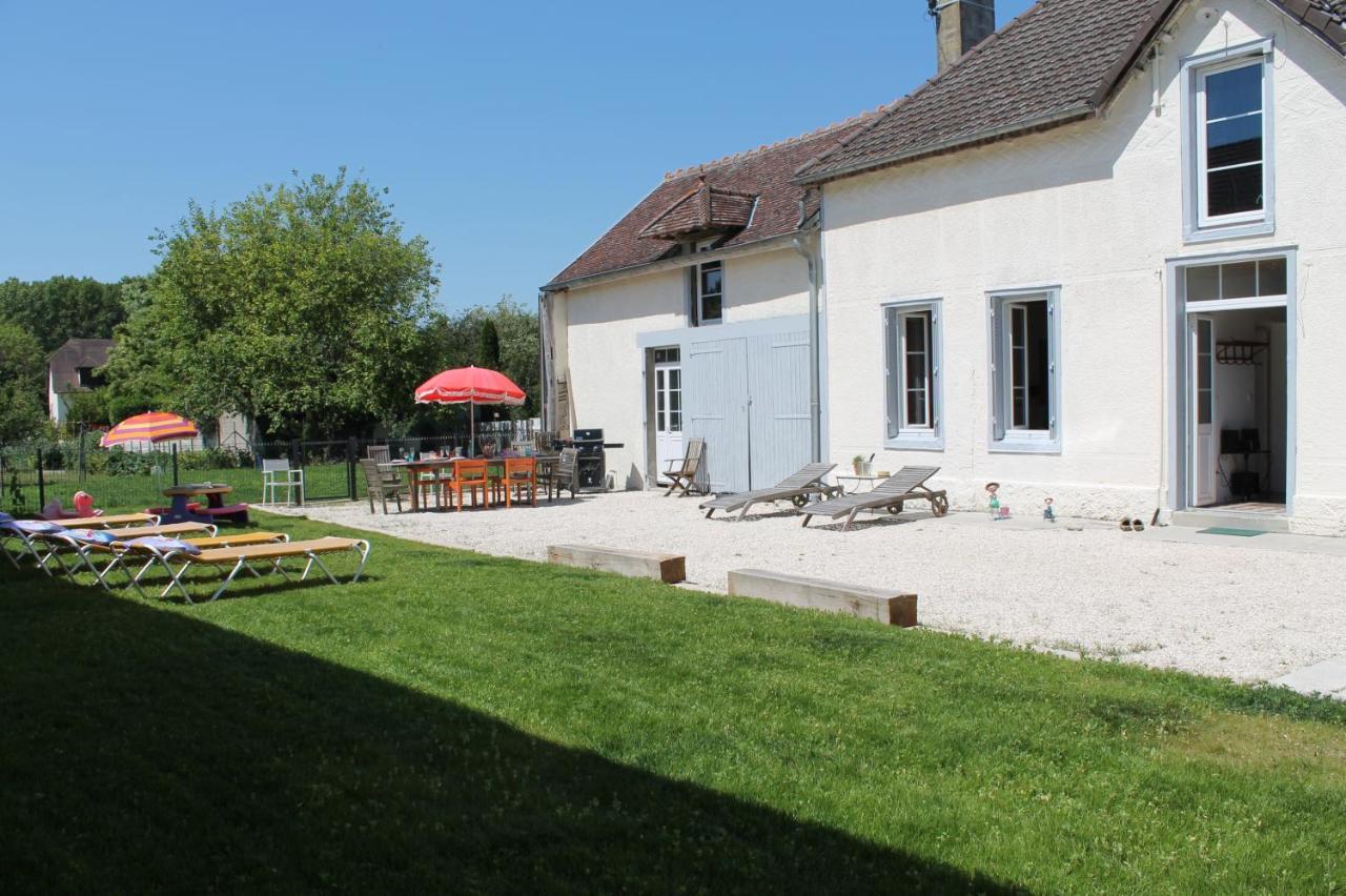 La Ferme De Mon Enfance Villa Villechétif Buitenkant foto